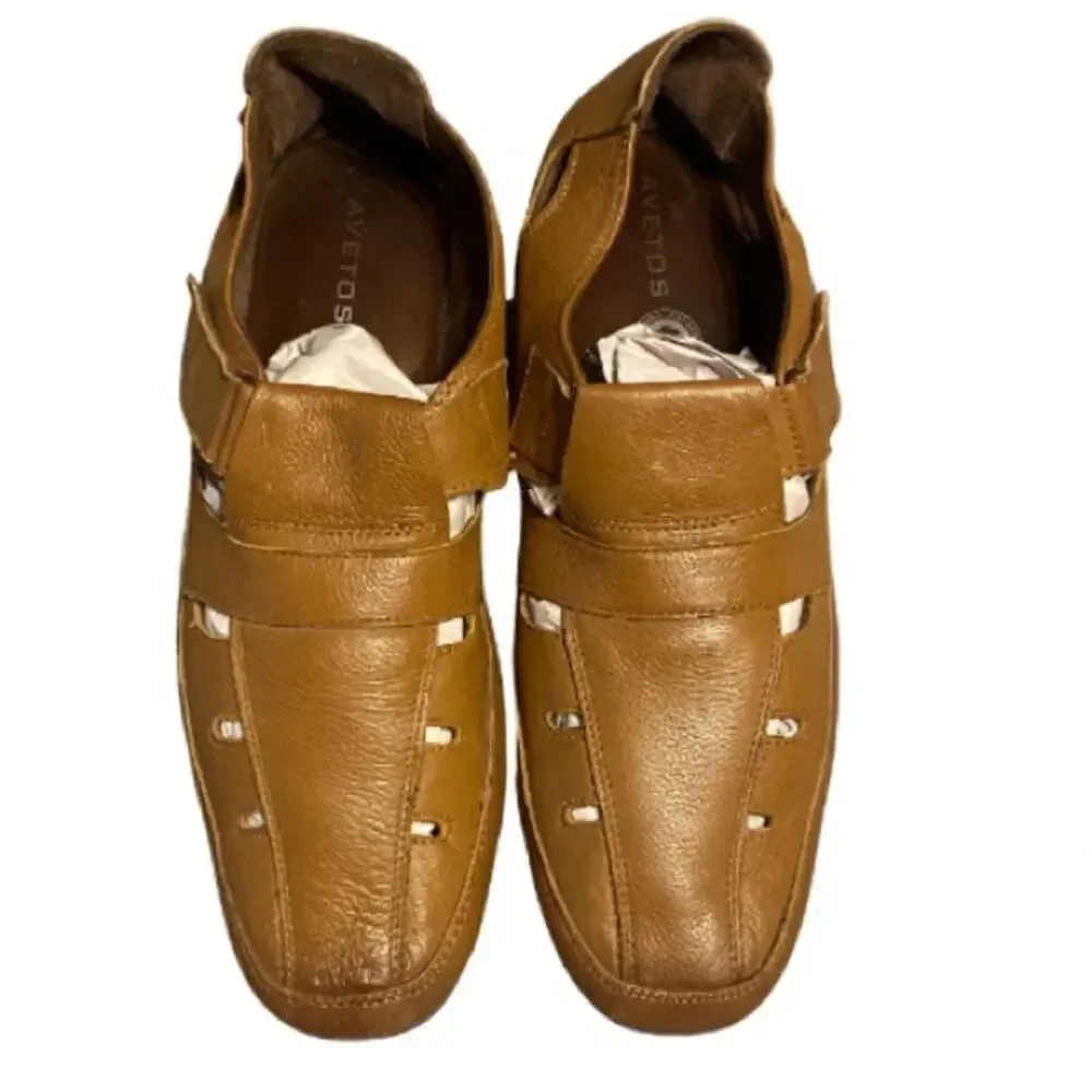 Avetos Bilbao Fisherman Sandal size 42 Loafers Summer Casual Footwear Leather